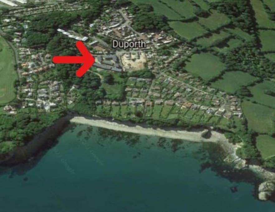 Stunning Apartment, Balconies, Private Beach, Coast Path Charlestown (Cornwall) Exteriör bild